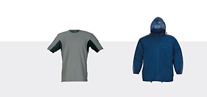 Wetterschutz-Freizeitkleidung