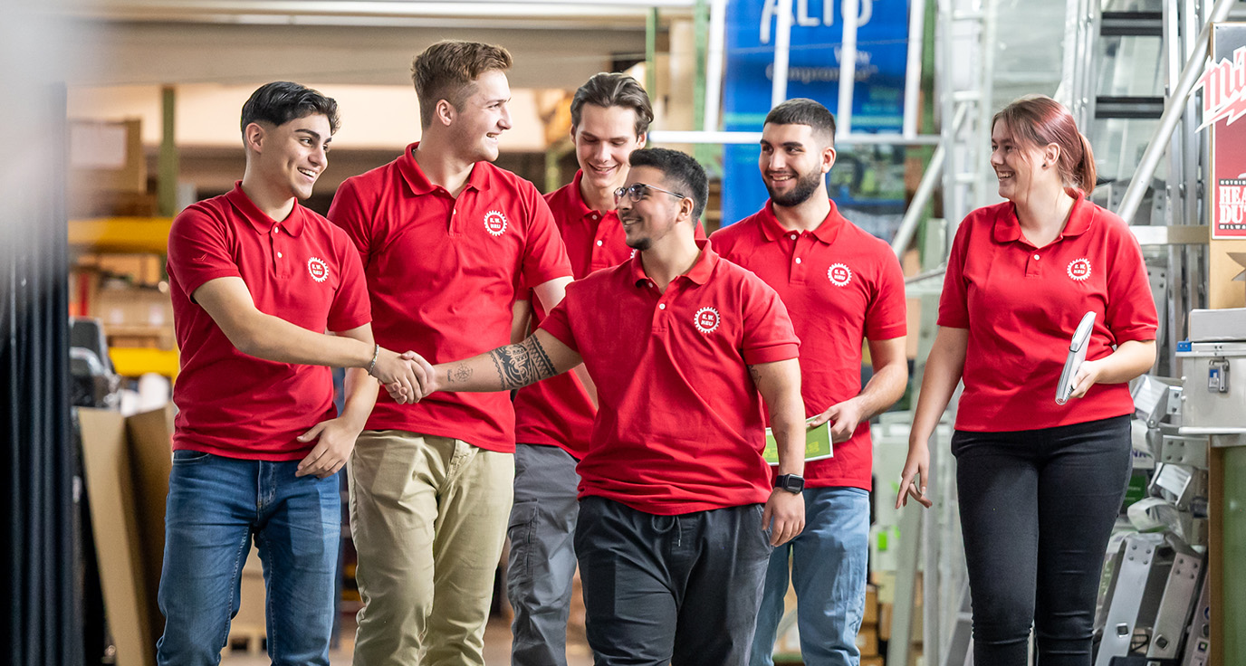 Auszubildende bei E.W. NEU