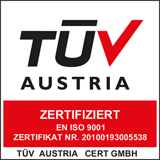 TÜV Austria Zertifikat
